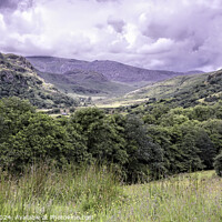 Buy canvas prints of Snowdonia a majestic landscape by jim Hamilton