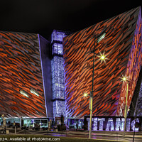 Buy canvas prints of Titanic Quarter building, Belfast,Northern Ireland by jim Hamilton