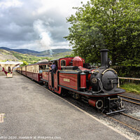 Buy canvas prints of Great little train of Wales by jim Hamilton