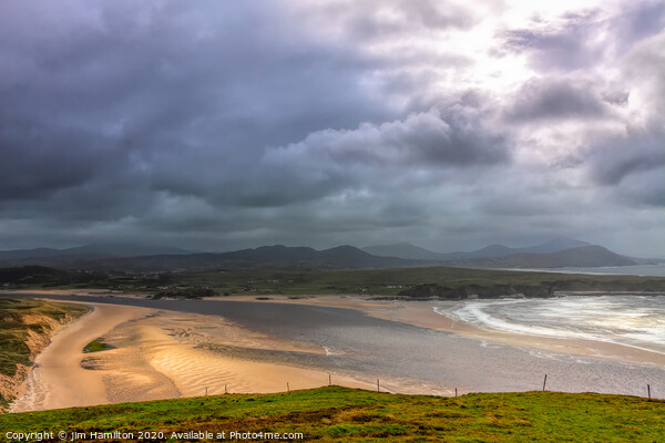 Storm over Inishowen Picture Board by jim Hamilton