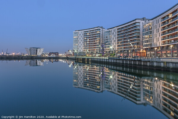 Titanic Quarter, Belfast Picture Board by jim Hamilton