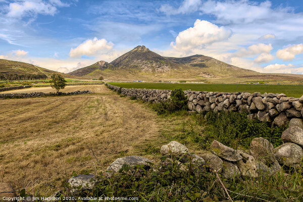 The Mountains of Mourne Picture Board by jim Hamilton