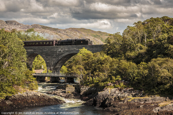 Falls of Morar, Scotland Picture Board by jim Hamilton