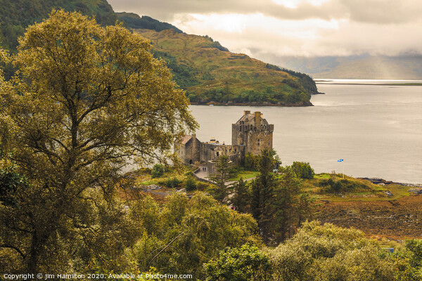 Eilean Donan Castle, Sccotland Picture Board by jim Hamilton