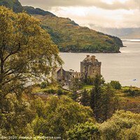 Buy canvas prints of Eilean Donan Castle, Sccotland by jim Hamilton