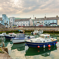 Buy canvas prints of Carnlough Harbour by jim Hamilton