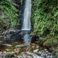 Buy canvas prints of Waterfall by jim Hamilton