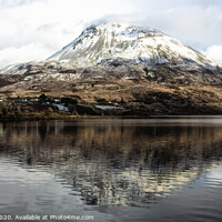 Buy canvas prints of Winter on Errigal by jim Hamilton