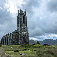 Buy canvas prints of Dunlewey old church, Donegal, Ireland by jim Hamilton