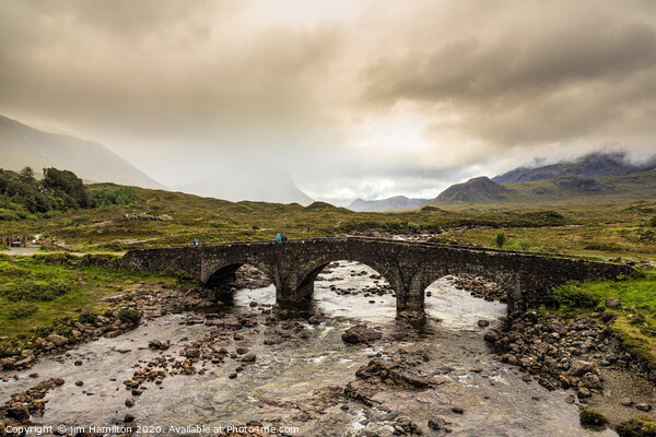 Sligachan bridge, Isle of Skye, Scotland Picture Board by jim Hamilton