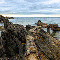 Buy canvas prints of Stroove rocks, Donegal,Ireland by jim Hamilton