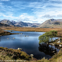 Buy canvas prints of Majestic Scottish Highlands Landscape by jim Hamilton