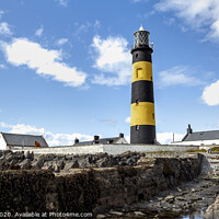 Buy canvas prints of St.John's Lighthouse,Northern Ireland by jim Hamilton