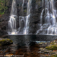 Buy canvas prints of Glenariff waterfall by jim Hamilton