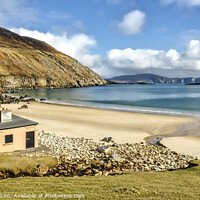 Buy canvas prints of Keem beach, Achill Island by jim Hamilton