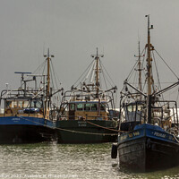 Buy canvas prints of The Fishing Fleet by jim Hamilton