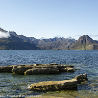 Buy canvas prints of Elgol and the Cullin mountains by jim Hamilton