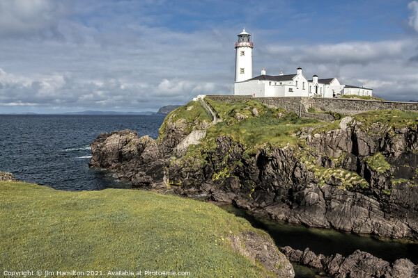 Fanad Head Lighthouse, Ireland Picture Board by jim Hamilton