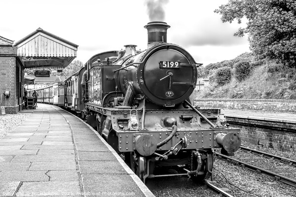 Steam at Llangollen Wales. Picture Board by jim Hamilton