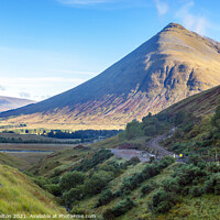 Buy canvas prints of Beinn Dorain mountain Scotland by jim Hamilton