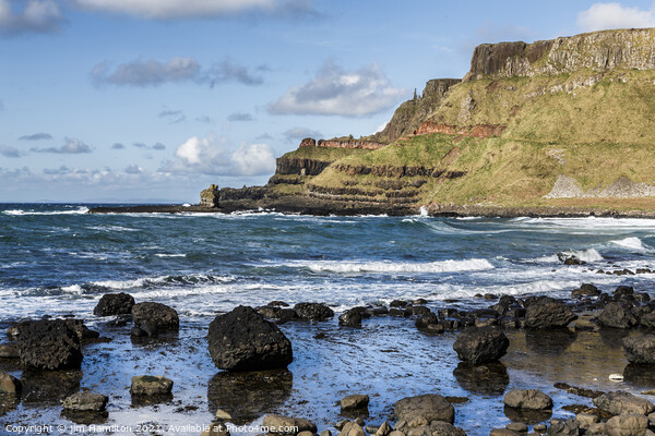 Giants Causeway, Northern Ireland Picture Board by jim Hamilton