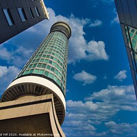 Buy canvas prints of The Iconic BT Tower London UK by Raymond Hill