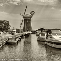 Buy canvas prints of Horsey windmill, Norfolk by Robert Thrift
