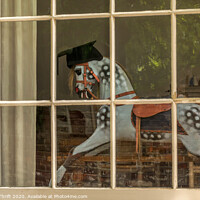 Buy canvas prints of Rocking horse, Norwich by Robert Thrift