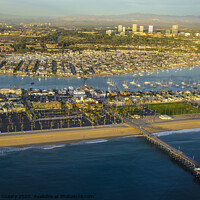 Buy canvas prints of Newport Beach California  by Timothy OLeary