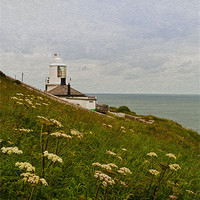 Buy canvas prints of Whitby Lighthouse by Nige Morton