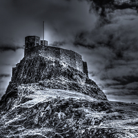 Buy canvas prints of Lindisfarne Castle by Nige Morton