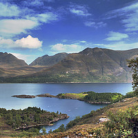 Buy canvas prints of Loch Torridon by David Borrill
