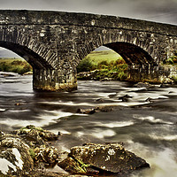 Buy canvas prints of Hebridean River, Isle of Mull by David Borrill