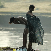 Buy canvas prints of Bathing Time by Bhagwat Tavri