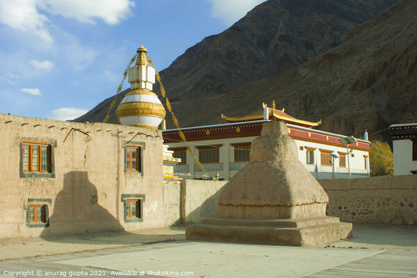 Tabo Monastery Picture Board by anurag gupta