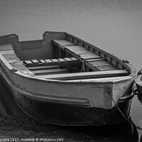 Buy canvas prints of wooden boats by anurag gupta
