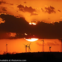 Buy canvas prints of wind mills by anurag gupta