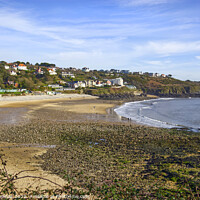 Buy canvas prints of Langland Bay  by Peter Thomas