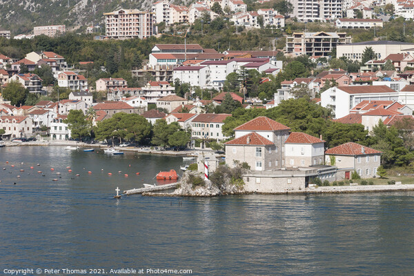 Stunning Kotor Bay Picture Board by Peter Thomas
