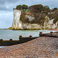 Buy canvas prints of Majestic White Cliffs by Peter Thomas