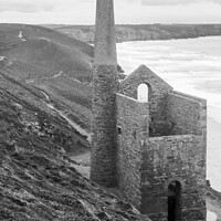 Buy canvas prints of Wheal Coates, St Agnes by Stewart Moore
