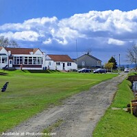 Buy canvas prints of Playing out the 18th at Millport by Charles Kelly