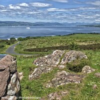 Buy canvas prints of View from the Glaidstone, Isle of Cumbrae by Charles Kelly