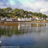 Buy canvas prints of Peaceful day in Plockton by Charles Kelly