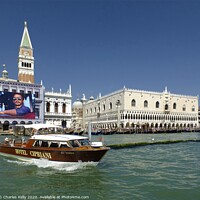 Buy canvas prints of Venice, Doge's Palace and Basilica di San Marco by Charles Kelly