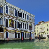 Buy canvas prints of Magnificient Palazzo on the Grand Canal, Venice by Charles Kelly