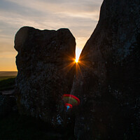 Buy canvas prints of West Kennet Long Barrow by David Buckland