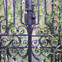 Buy canvas prints of Gates. Giltspur Street. London by Kevin Plunkett