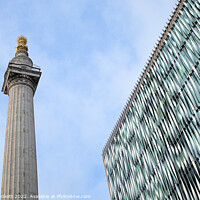 Buy canvas prints of Monument to the Great Fire of London by Kevin Plunkett