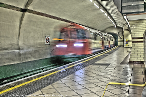Baker Street Underground Station Picture Board by Kevin Plunkett